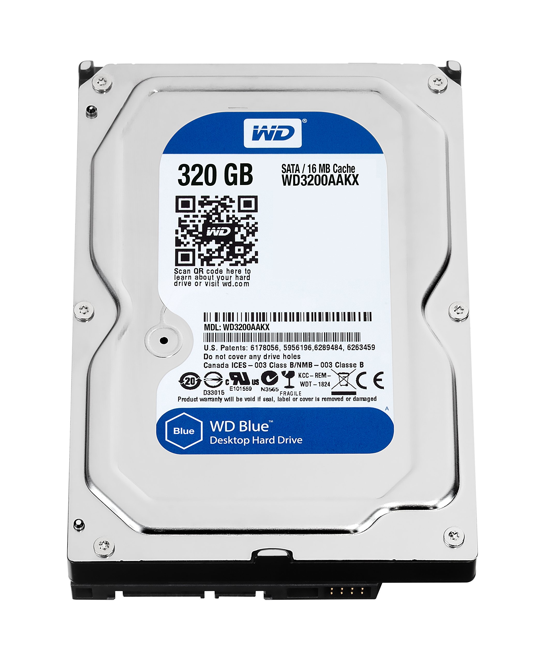 Western Digital WD3200AAKX Internal SATA Hard Drive 320 GB / 8.9 cm (3.5 Inch) / 7200 rpm / 16 MB Cache