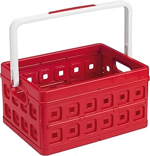 Sunware 57100661 - Caja de almacenaje (Plegable, con asa, 32 L): Amazon.es: Hogar