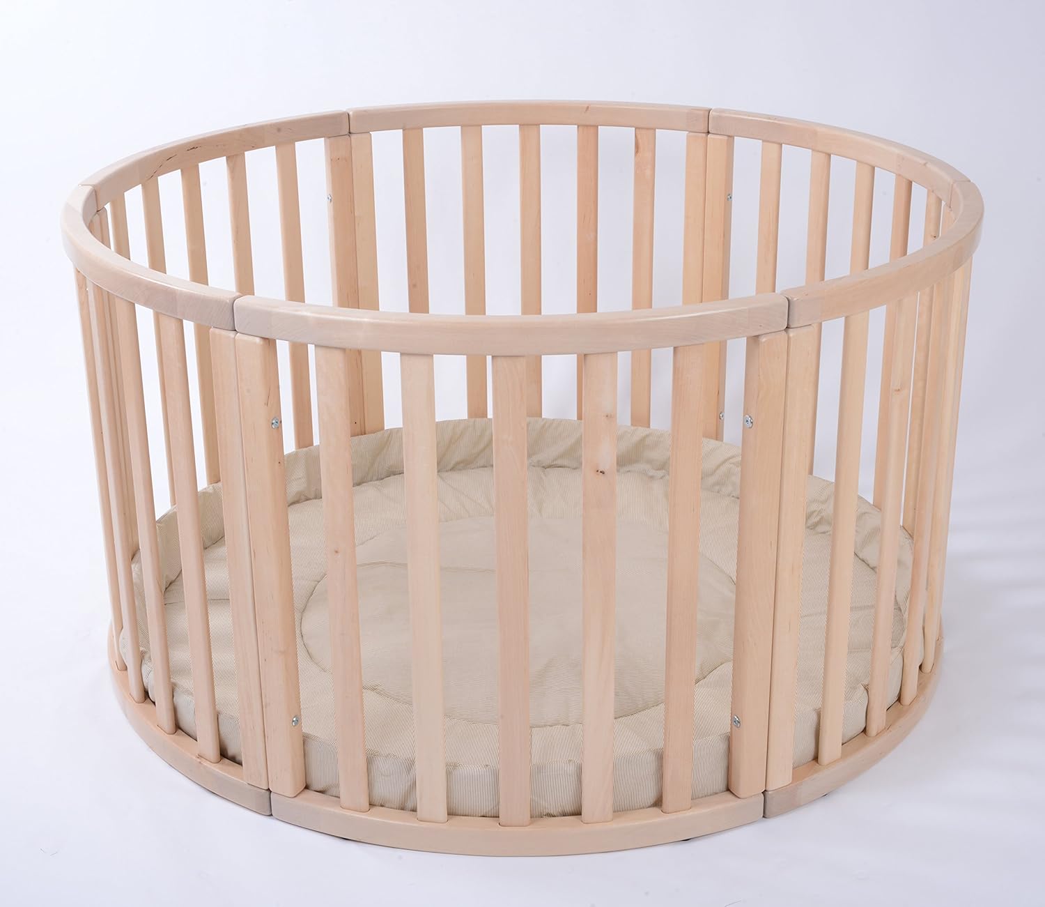 MJmark Round PLAYPEN APOLLO UNO VERY LARGE Wooden play pen with play