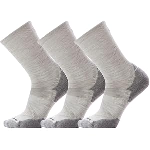 Smartwool Mens Run Cold Weather Targeted Cushion Crew Socks