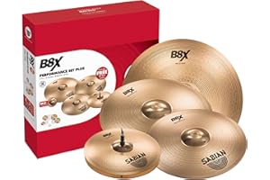 Sabian B8X Performance Cymbal Set Plus 14" Hats 16"/18" Thin Crash 20" Ride