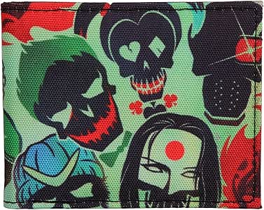 Amazon.com: Suicide Squad Skulls Wallet 5 x 4in