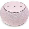 SNOOZ Pro - Smart White Noise Machine & Travel Case - Real Fan Inside, Non-Looping White Noise, Adjustable Tone & Volume - App-Based Remote Control & Sleep Timer - Blush
