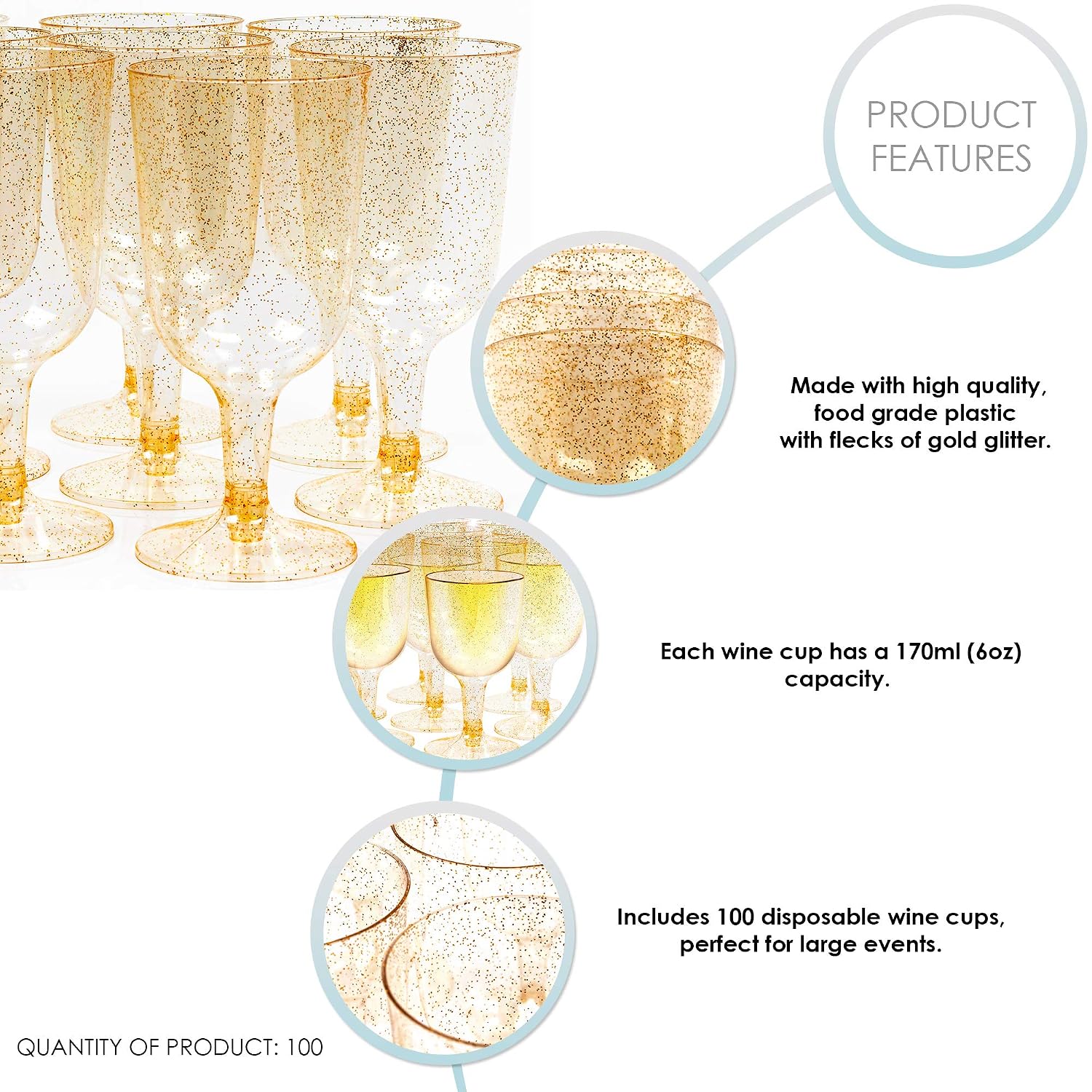 best all-purpose wine glasses GoodGlassware Stemless Wine Glasses (Set of 4)
