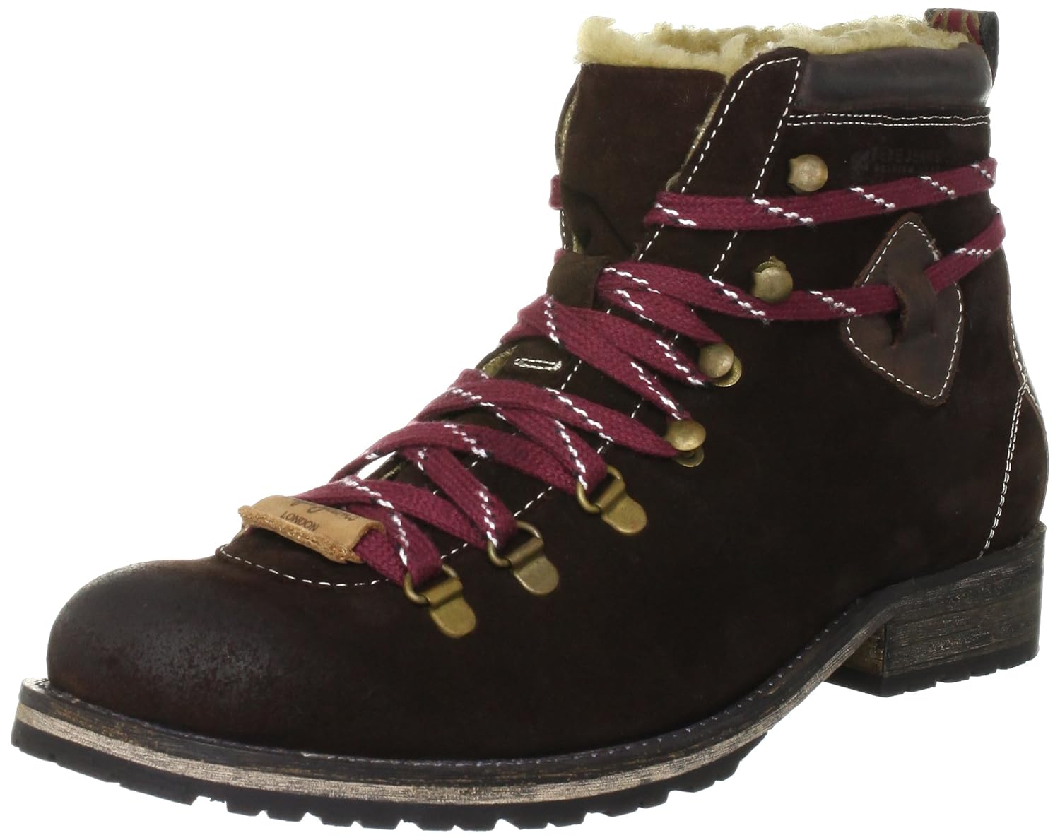Pepe Jeans Men's Nordic Brown Lace Up Boot PFS50154 7 UK Amazon.co.uk Shoes & Bags