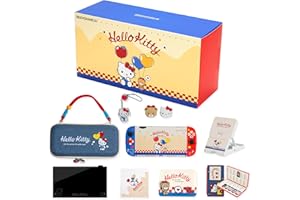 Kuitmor Switch Accessories Bundle for Switch 2 : Carrying Case, Protective Case, Game Card Case, Screen Protector, Playstand,