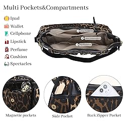 Angel Kiss Hobo Leopard Purses for Women Crossbody