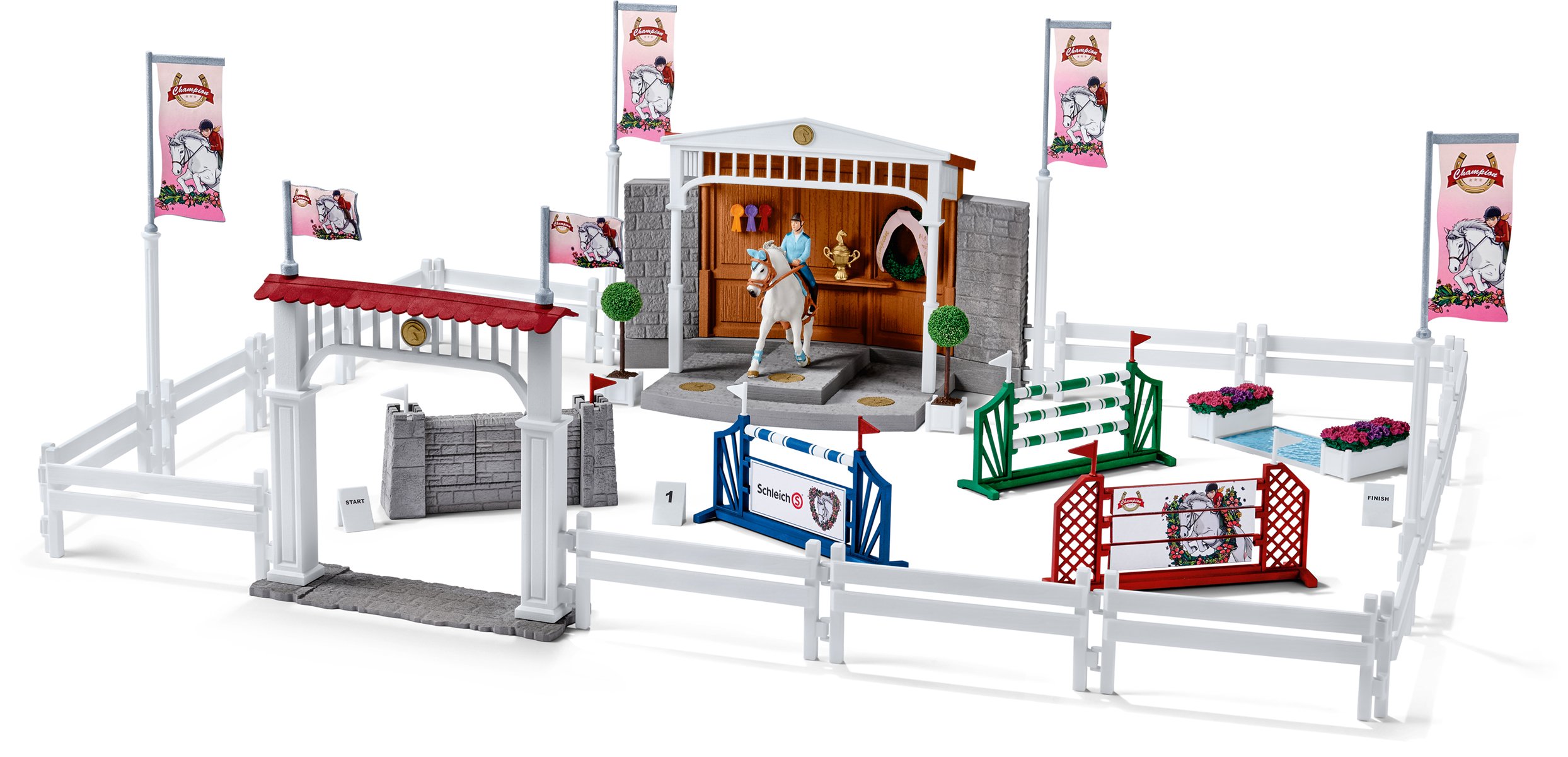 Шляйх набор турнир с лошадьми и наездниками. Конюшни от папо для шляйх лошадей. Конный турнир шляйх. Игрушка трек с машинками. Игровой набор schleich большой конный турнир 42338.
