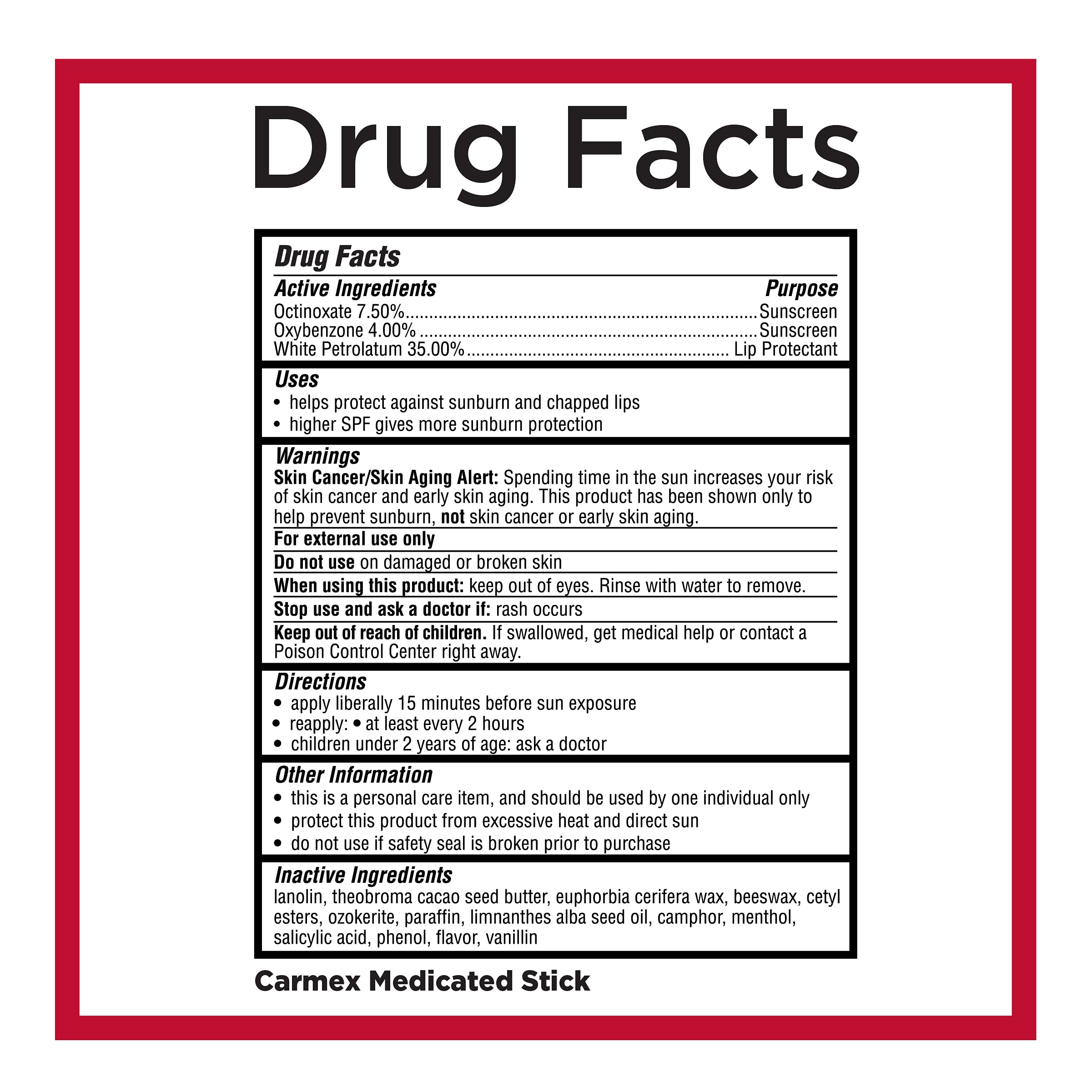 Carmex Medicated Lip Balm Variety Pack, Lip Moisturizer for Dry, Chapped Lips, Carmex Classic Sticks 0.15 oz, 3 count, Carmex Classic Tubes 0.35 oz, 3 count, Carmex Classic Jars 0.25 oz, 3 count