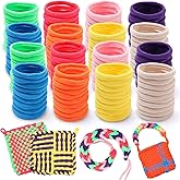 DDAI Weaving Loom Refill Loops Kit – Loom Refill Loops for Weaving Potholder Loom Kit - Arts and Crafts for Kids Ages 6 7 8-12 13 Girls Boys Adults - Crafts Supplies 224 PCS in 8 Bright Colors