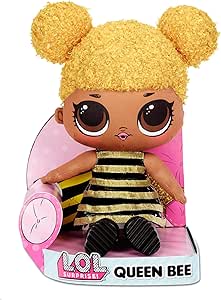Amazon.es: LOL Surprise Queen Bee - Muñeca de Peluche Suave ...