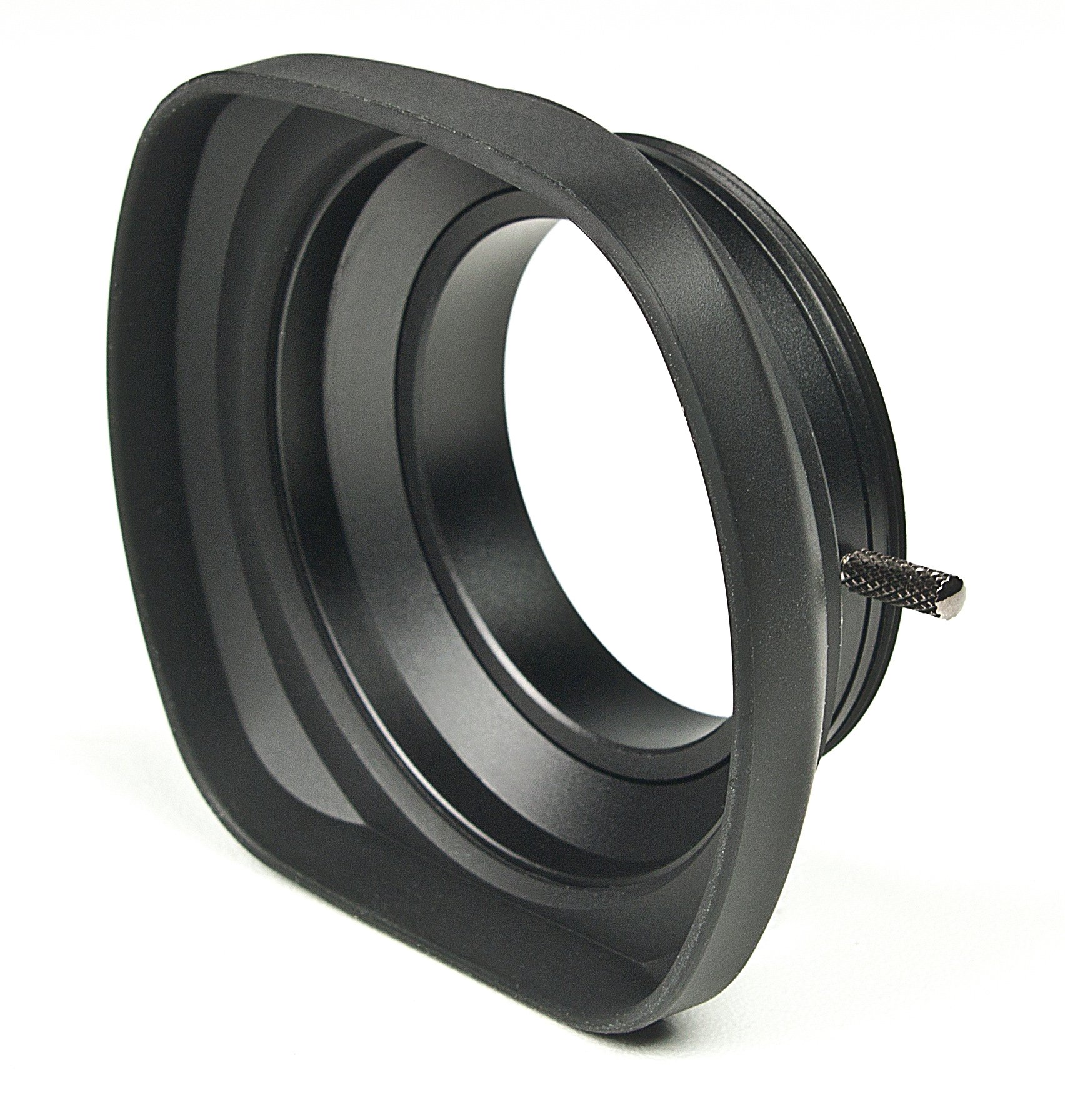 Kaiser Fototechnik Lens Hood for Panasonic Pancake Lens 46 mm Lumix G 1.7/20mm, 2.5/14mm