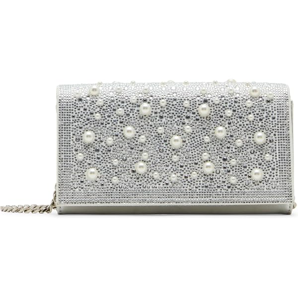 Betsey Johnson XOBOO Kitsch Fall Halloween White Sparkle Glitter...