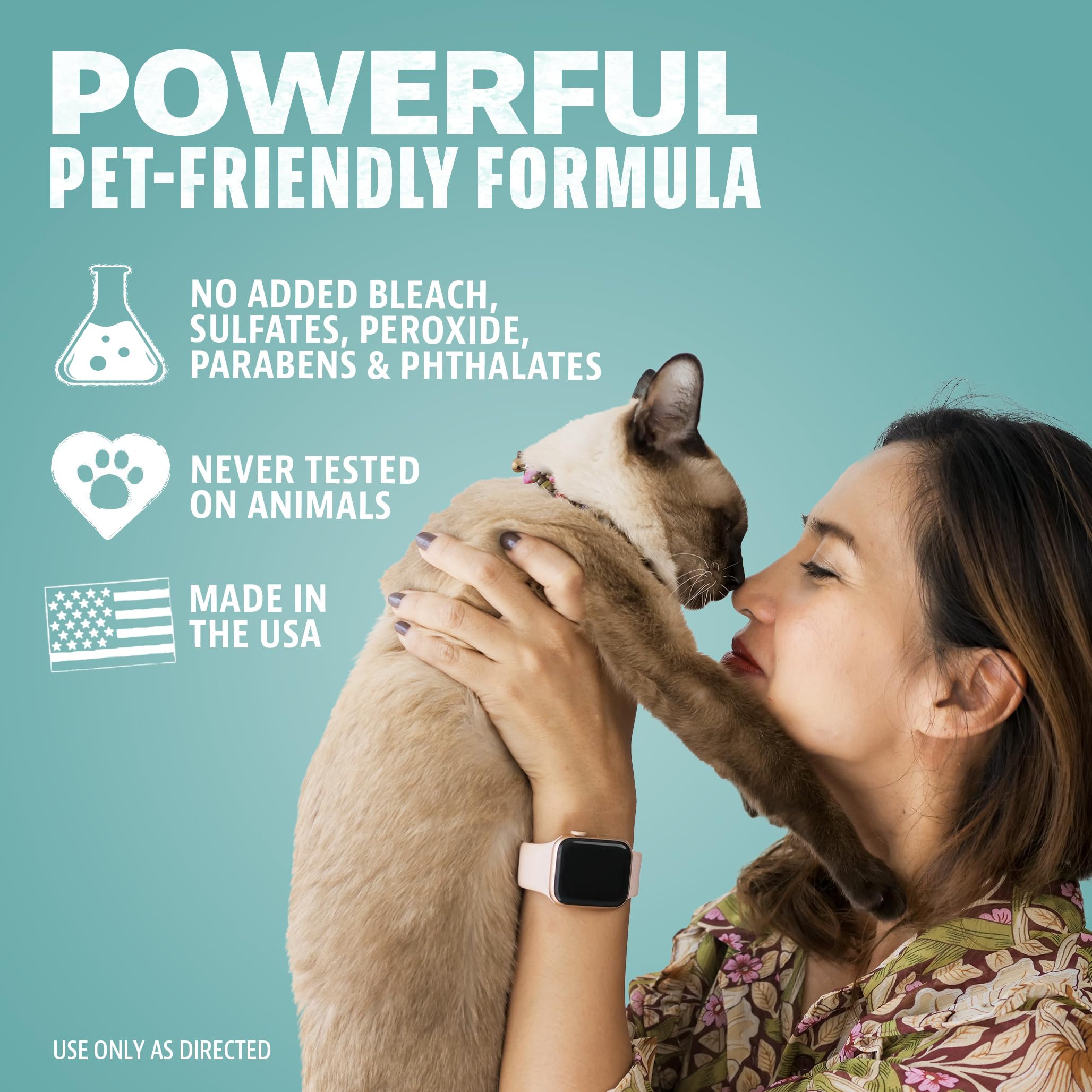 ANGRY ORANGE Cat Urine Odor Eliminator & Stain Remover, Pet Stain Enzyme Cleaner Spray for Dog & Cat Pee - Fresh Scent - 32 oz