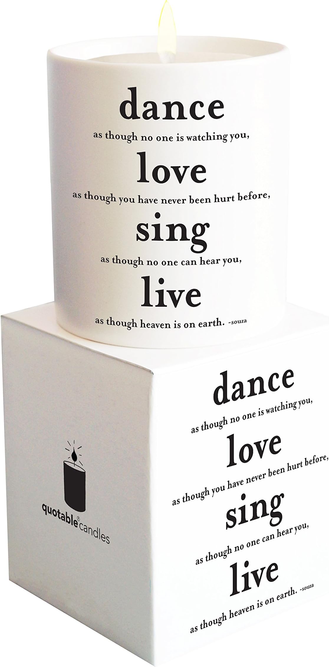 Quotable Cards Candle, 1 EA