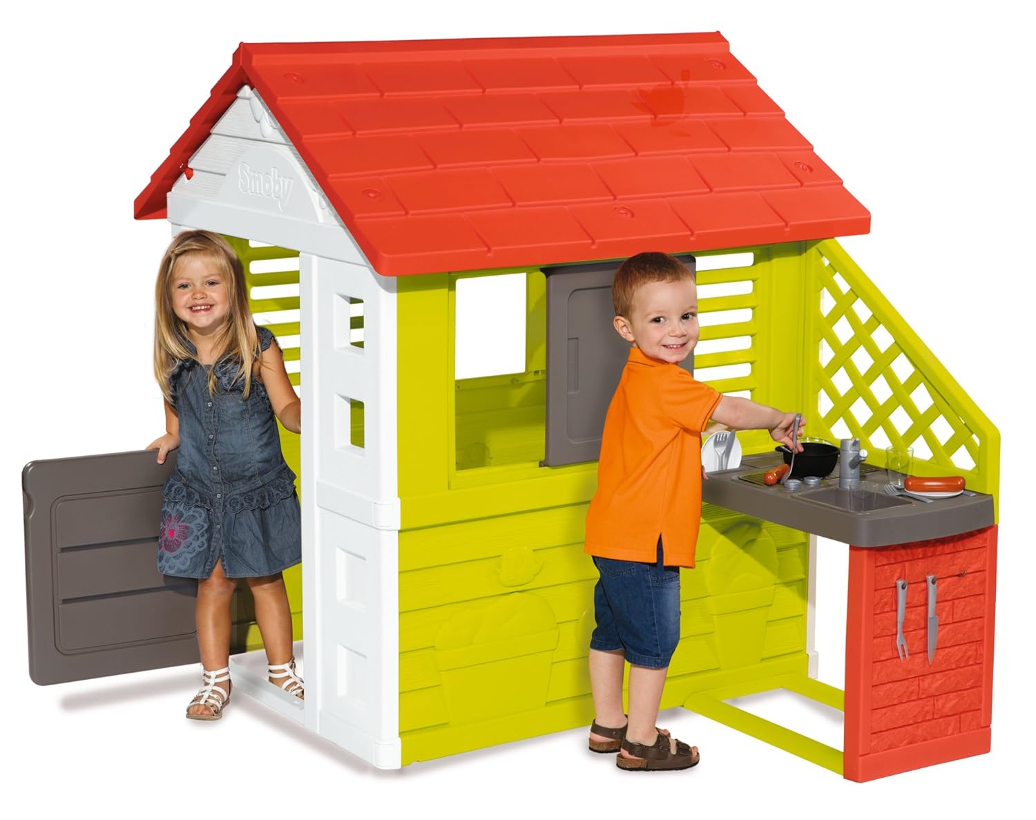 Smoby Nature Playhouse with Summer 