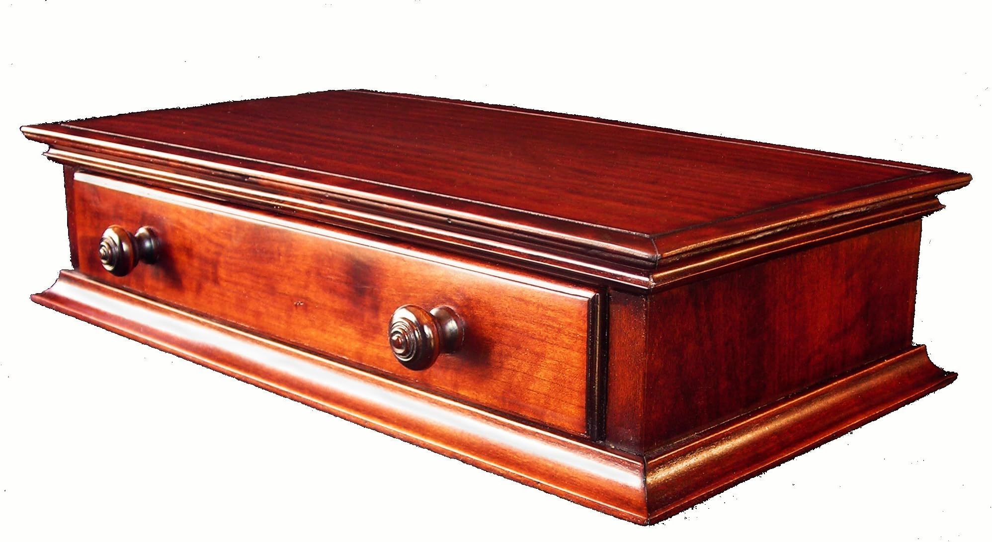 Special Low Monitor Stand With Drawer - Small