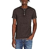 Buffalo David Bitton Mens Short Sleeve Kasum Henley
