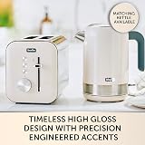 Breville High Gloss 2 Slice Toaster Cream and Stainless Steel VTT967 view 6