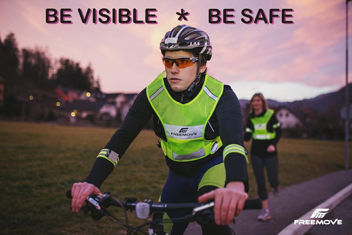 No.1 Reflective Vest Running Gear | YOUR BEST CHOICE TO STAY VISIBLE | Ultralight & Comfy Motorcycle Reflective Vest | Large Pocket & Adjustable Waist | Safety Vest in 6 Sizes + Hi Vis Bands & Bag : Sports & Outdoors