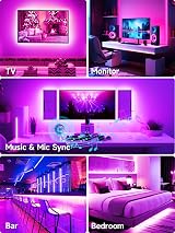 Tyute 5M TV LED Backlight RGB with App Remote Music Sync for 45-75 Inch TVs view 8