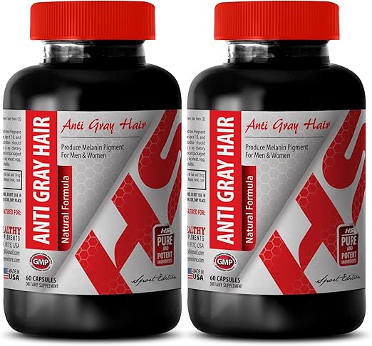 Amazon Com L Tyrosine Anti Gray Hair Natural Formula Stop
