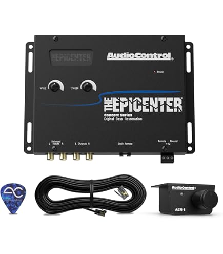 Amazon.com: AudioControl EQL Black Trunk Mount Equalizer and