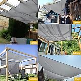 Mokani Sun Shade Sail 4x5m Rectangle UV Block Waterproof Garden Canopy view 9