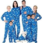 Footed Pajamas - Family Matching Onesie | One Piece Boys, Girls, Men, Women Pjs and Pets Sweaters | Unisex