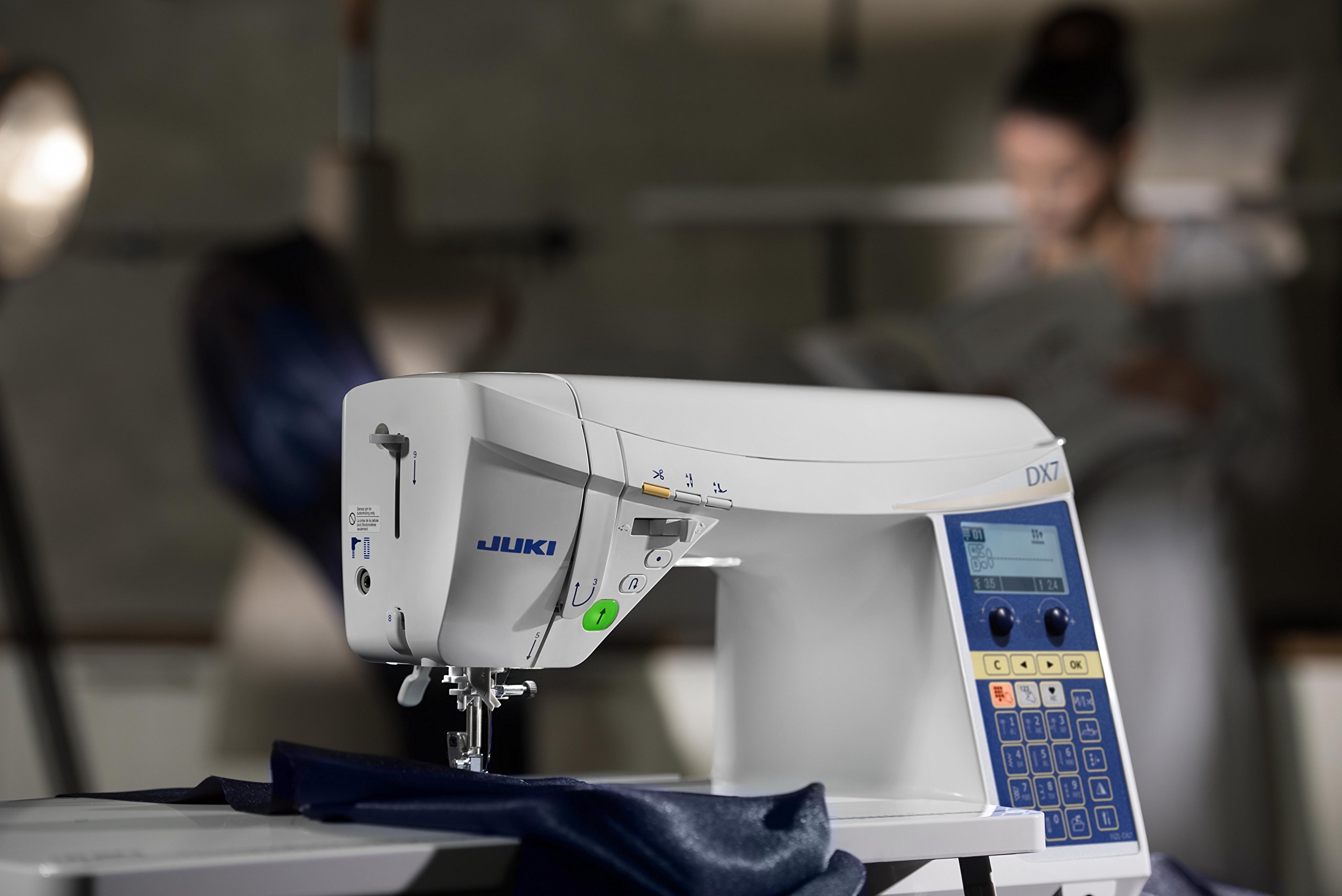 Juki HZLDX7 Electric Sewing Machine with Automatic Thread Cutter Foot