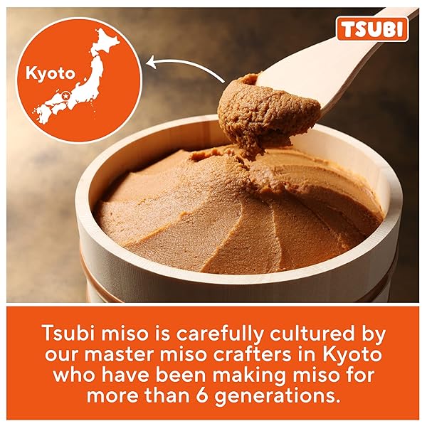 TSUBI SOUP, SOUP MISO WHITE SEAWEED TOFU, 1.6 OUNCE