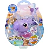 Animagic Let's Glo Capybara Purple | Squishy Water Toy Floats and Glows | Ages 4+