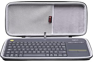 XANAD Hard Case for Logitech K400 Plus/Logitech POP Keys/Logitech MX Mechanical Mini Wireless Touch Keyboard Touchpad