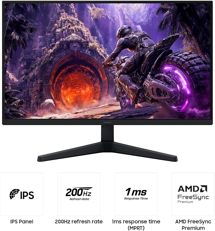 Monitor Gaming Odyssey G3 G30H (LS27HG302EUXEN), Flat, 27"