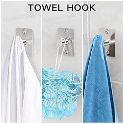 Brushed Nickel Bathroom Accessories Set, KLJKPA 4