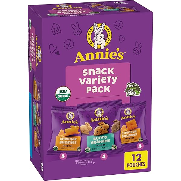 Amazon.com: Annie's Organic Chocolate Chip Cookie Bites 10 Ct