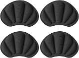 Molain 2 Pairs Heel Grips Self-Adhesive Anti-Slip Cushions Black view 8