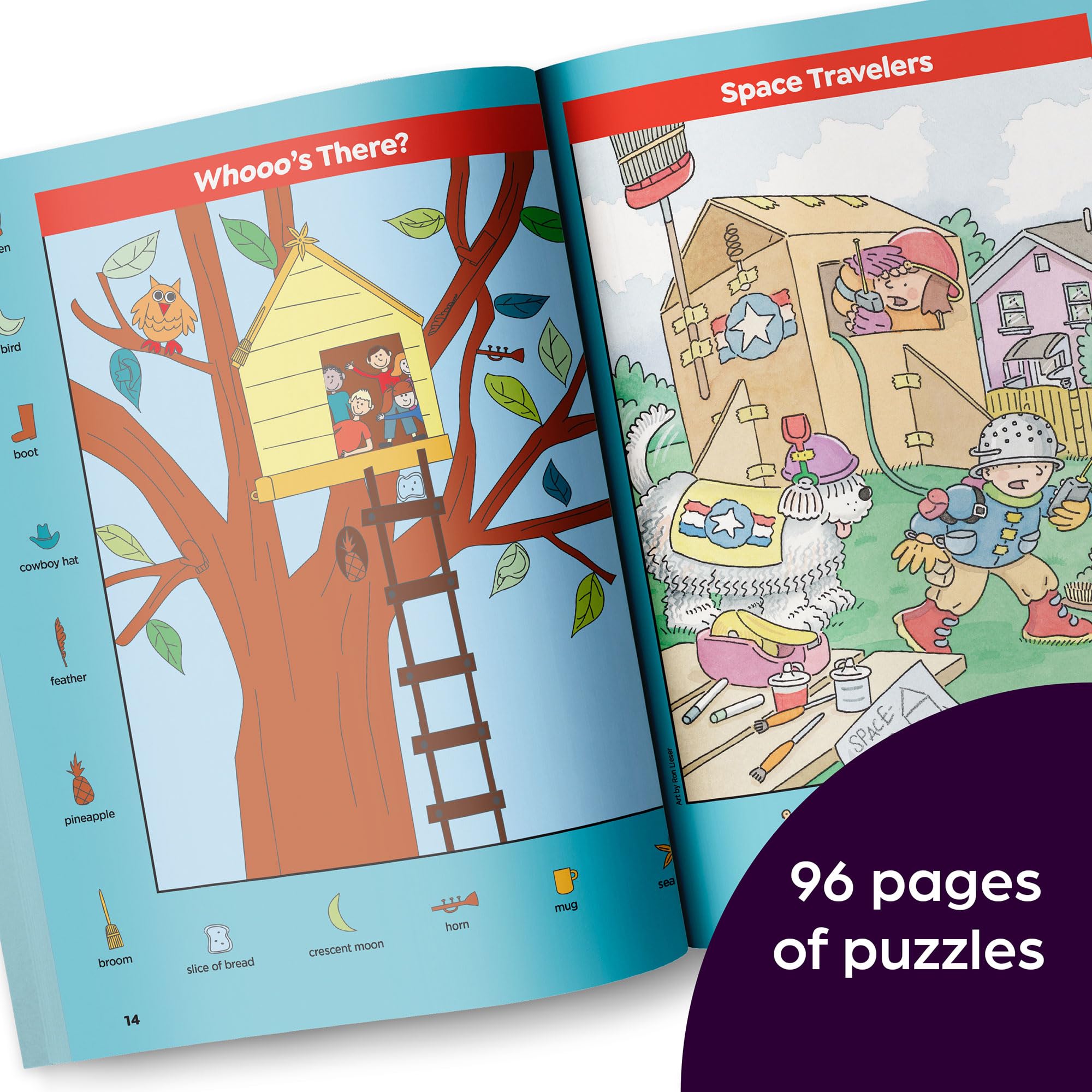 Adventure Puzzles (Highlights? Sticker Hidden Pictures)