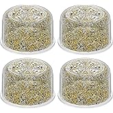 4 Pack Shower Head Filter Replacement Cartridge Compatible with All Canopy Fixed & Handheld Filtered Shower Head, Shower Filter For Hard Water