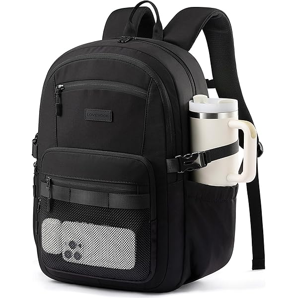amazon laptop backpack with cup holder Amazon.com: LOVEVOOK Laptop Backpack for Women with Large Cup Holder,15.6  Inch DIY Design Travel Work Backpack Computer Laptop Bag,Waterproof Nurse  Teacher College Backpack Purse,Gifts for Women Men, Black-Red : Electronics