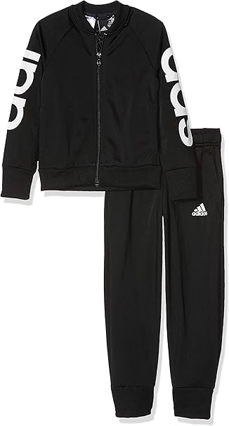 childrens black adidas tracksuit