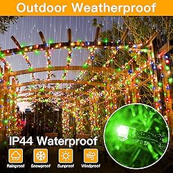 Ollny Christmas Lights 400LED 132FT, Plug-in