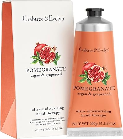 Amazon Co Jp クラブツリー イヴリンザクロハンドセラピークリーム100グラム Crabtree Evelyn Crabtree Evelyn Pomegranate Hand Therapy Cream 100g 並行輸入品 ビューティー