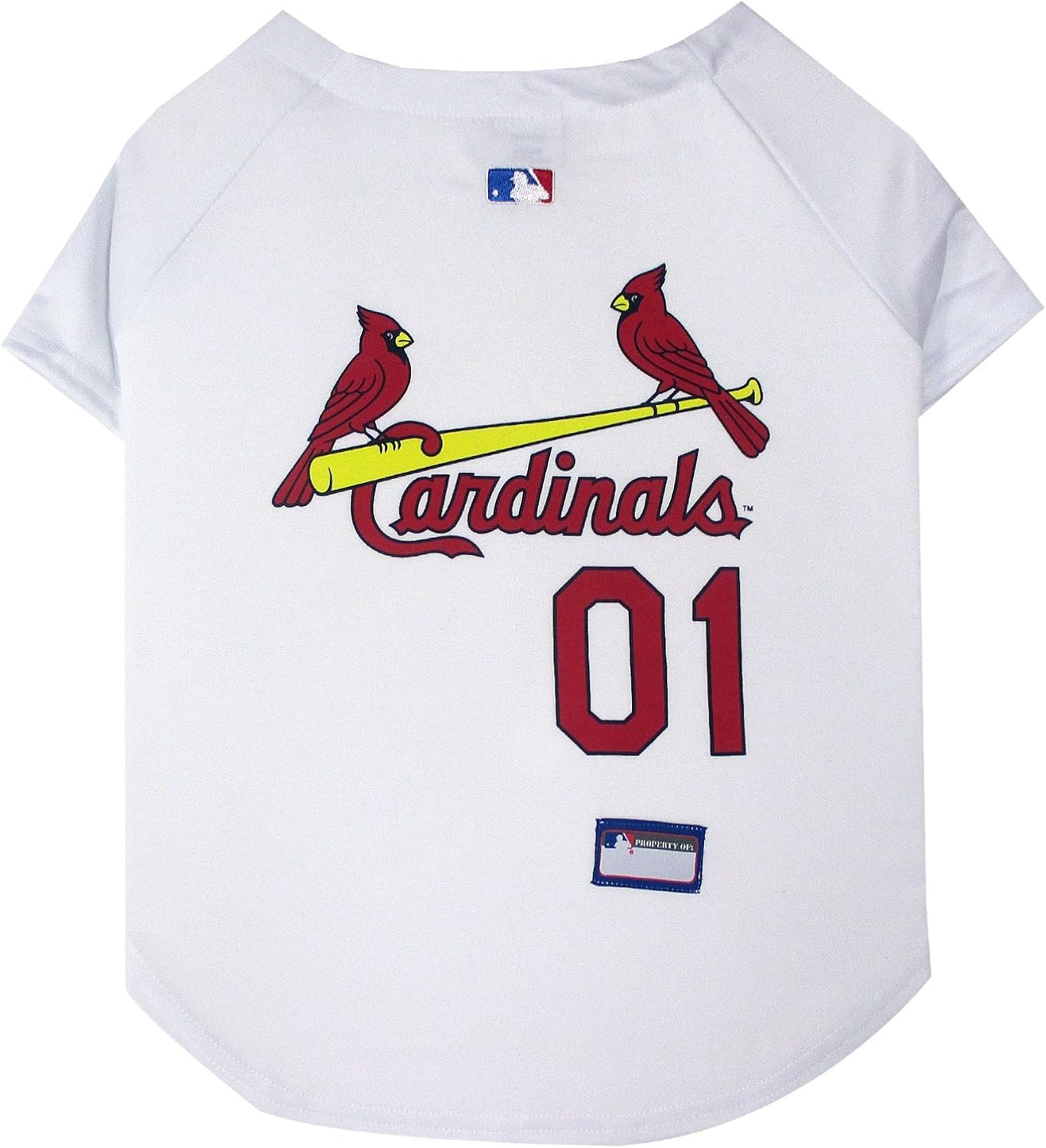 St. Louis Cardinals Dog Jersey Medium Clothing