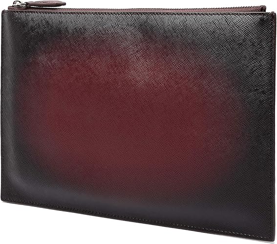 Amazon Terse クラッチバック メンズ セカンドバッグ メンズ レザー ブランド人気 カジュアル 軽量 大容量 高級感 薄い Ykk ファスナー 401 Terse クラッチ セカンドバッグ