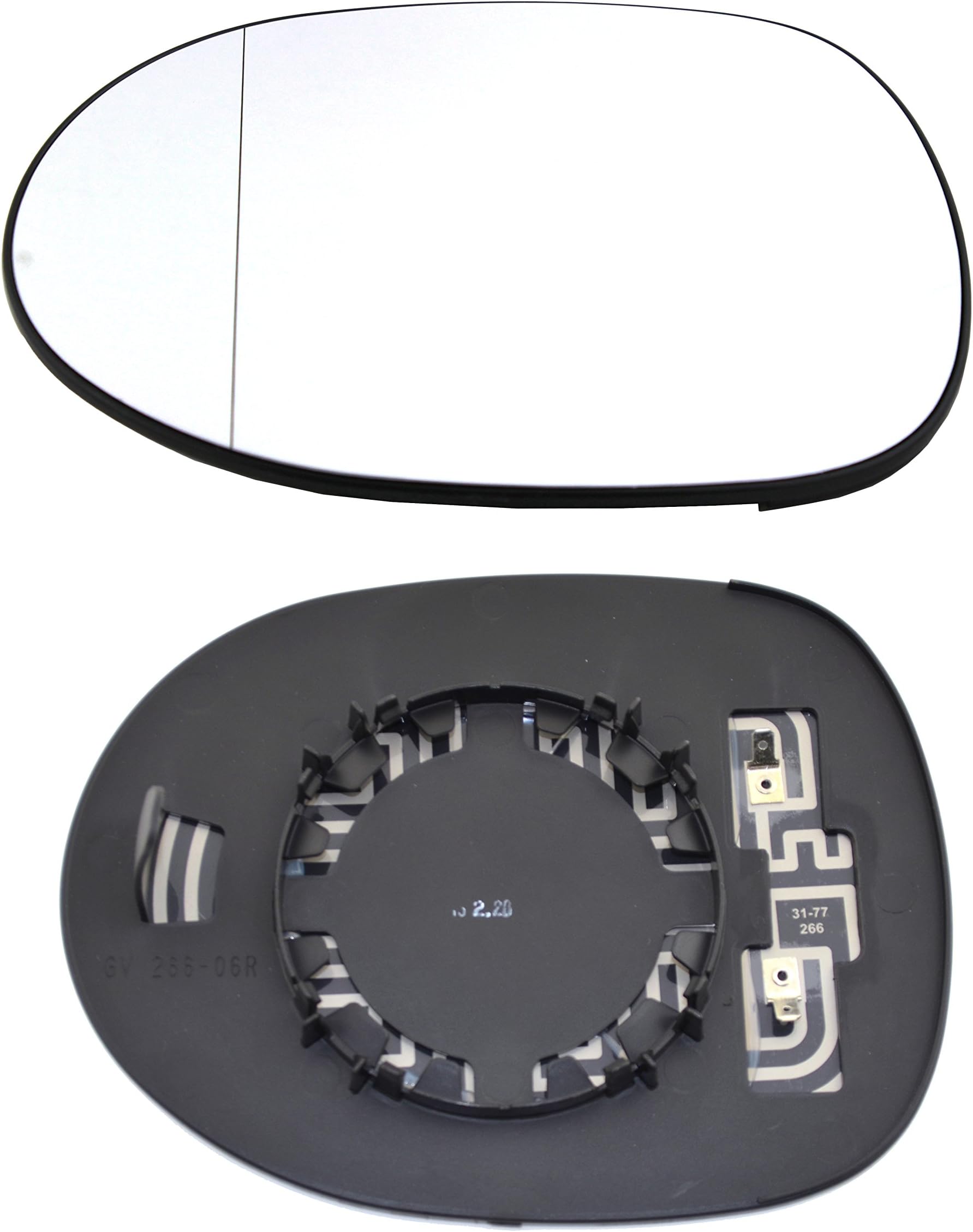 TarosTrade 57-0809-L-50831 Mirror Glass Heated For 5 Doors