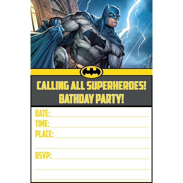 Amazon.com : Set of 30 Batma-Themed Happy Birthday Invitation Cards - Lightweight (230g), Postcard Style Invites for the Perfect Party Pack : Home & Kitchen amazon-com-set-of-30-batma-themed-happy-birthday-invitation-cards-lightweight-230g-postcard-style-invites-for-the-perfect-party-pack-home-kitchen
