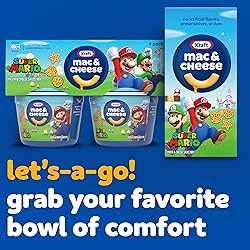 Kraft Mac & Cheese Microwavable Dinner with Super