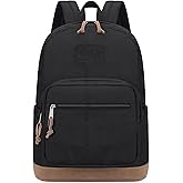 abshoo Basic School Backpack for Middle High School Bookbag for Teen College Backpacks Travel Daypack (Black)