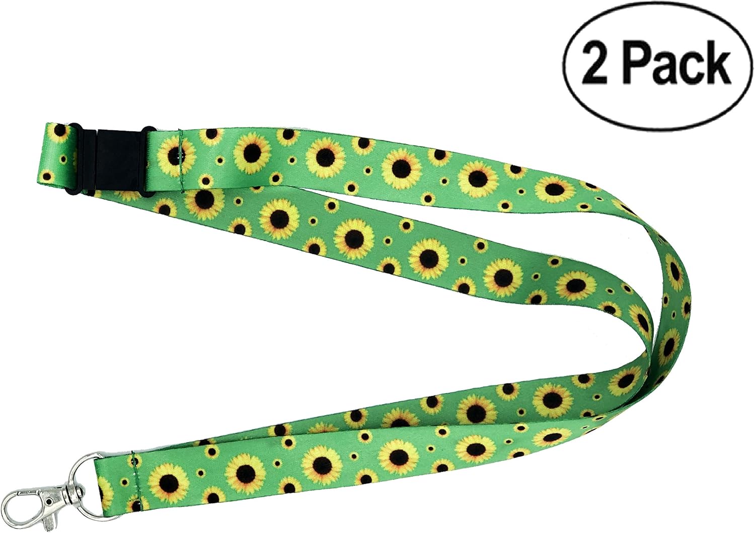 Sunflower Lanyard Hidden Disability Key Chain Badge Holder Autism 